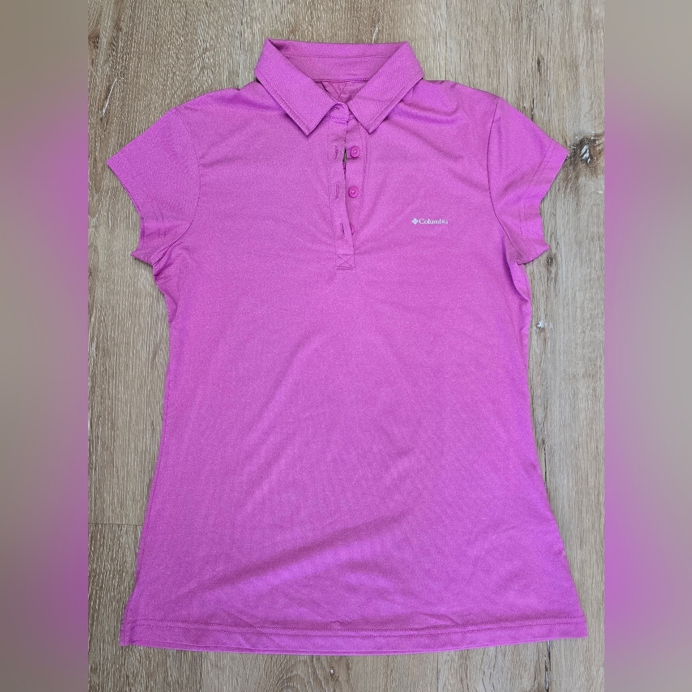Columbia Women's Pink Polo Shirt